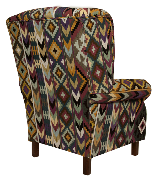 Кресло с восточным орнаментом гобелен