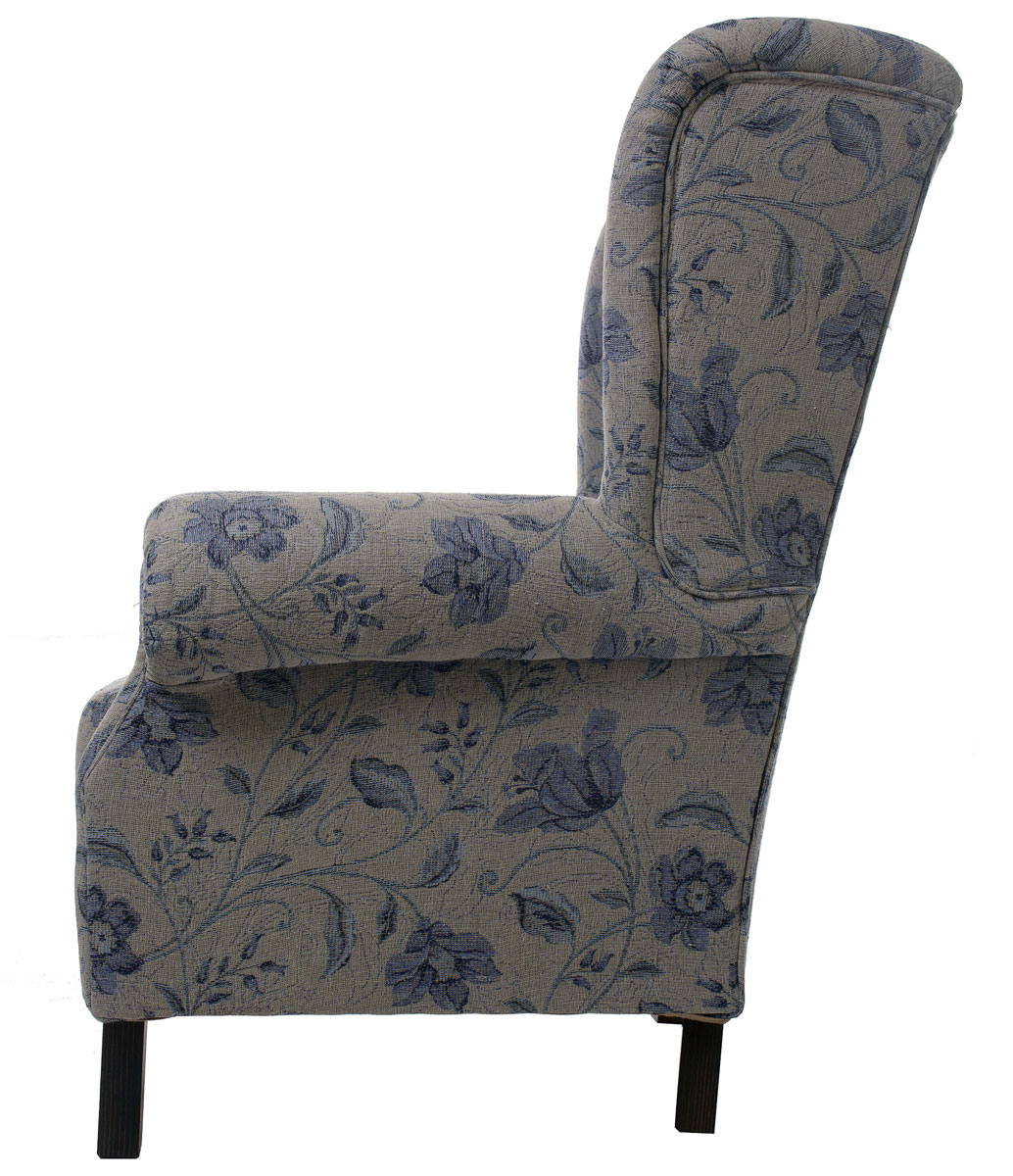 Мягкая мебель голубое кресло